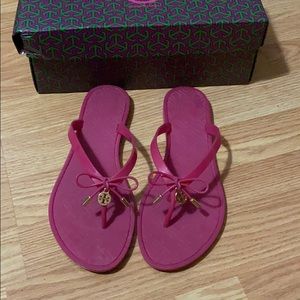 Tory Burch jelly slides